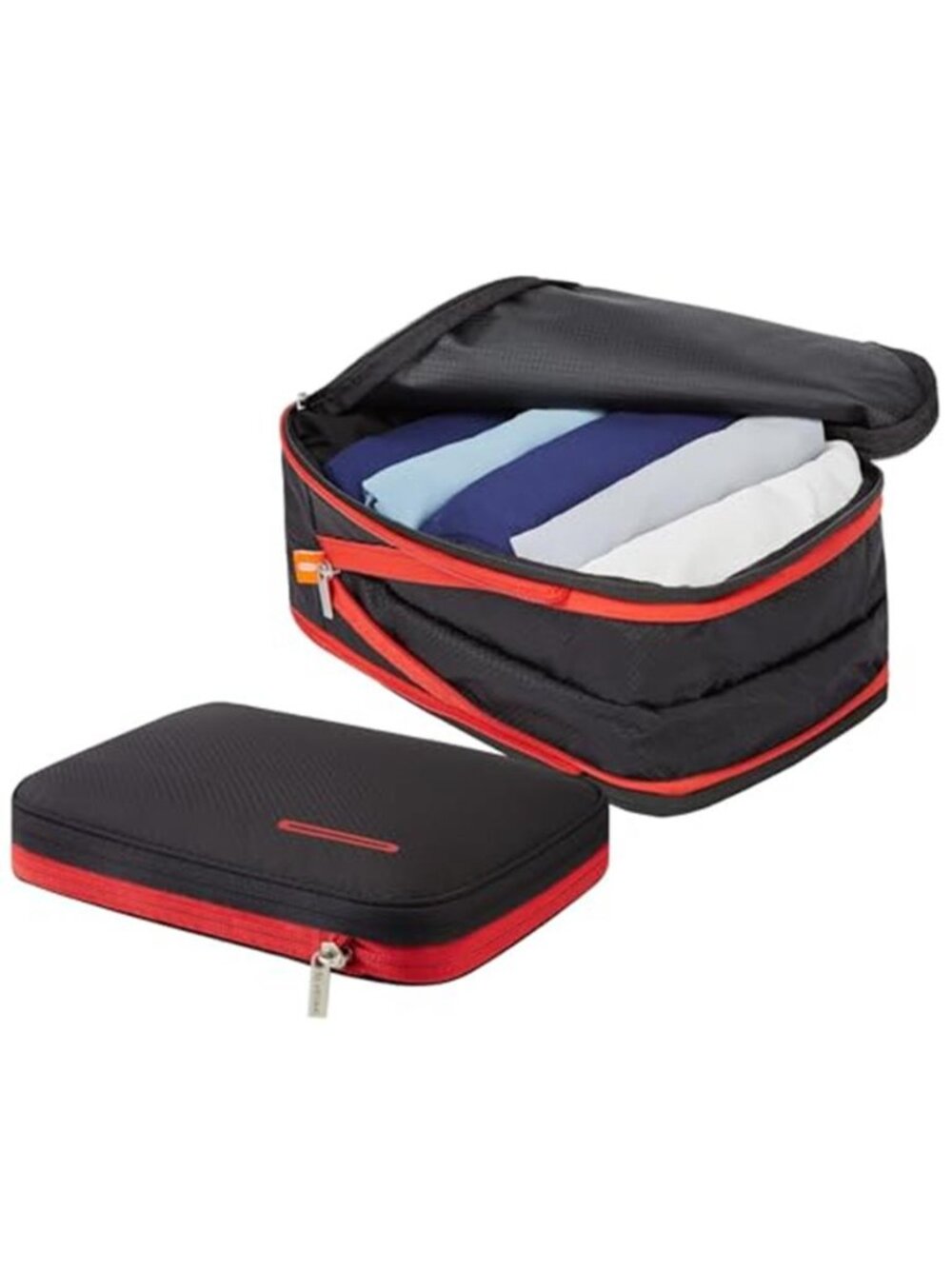 Waterproof Compression Packing Cubes 4 Set Travel Organizer Carry On Luggage